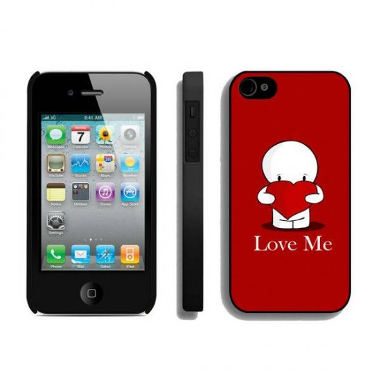 Valentine Love Me iPhone 4 4S Cases BYS | Women - Click Image to Close